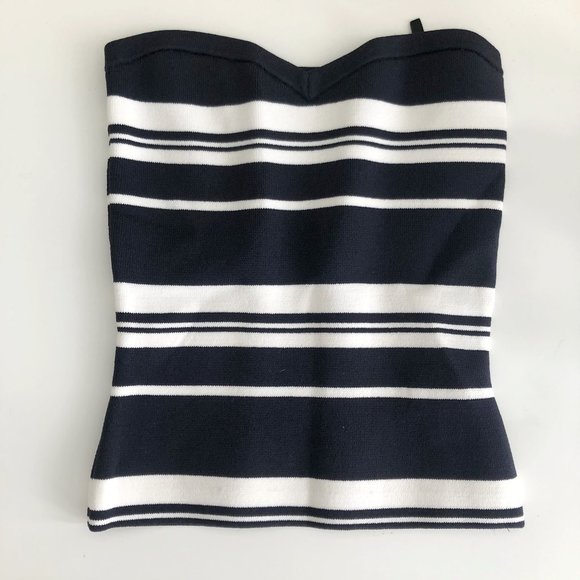 ✨ NWOT Striped Olaf Tube Top | Babaton - Picture 4 of 9